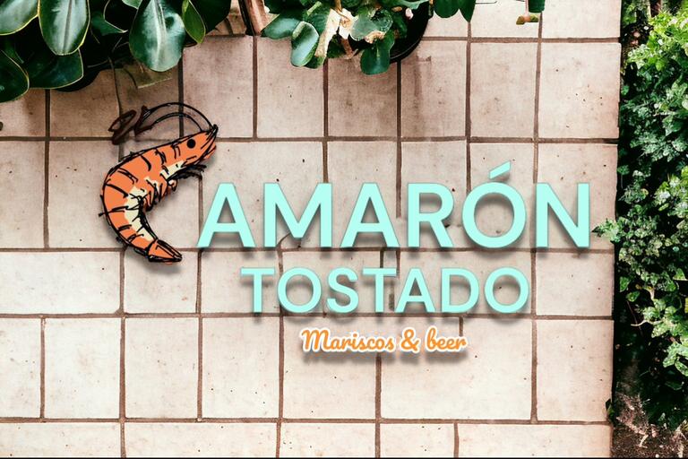 El camarón tostado