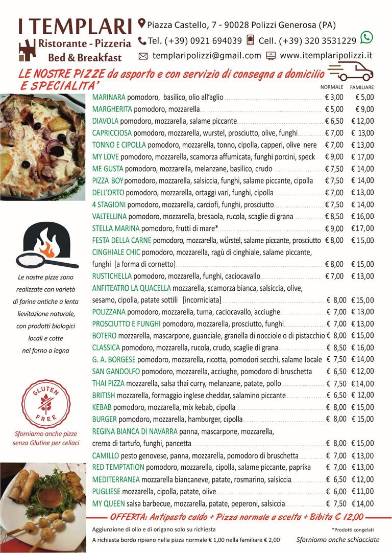 I Templari Ristorante Pizzeria